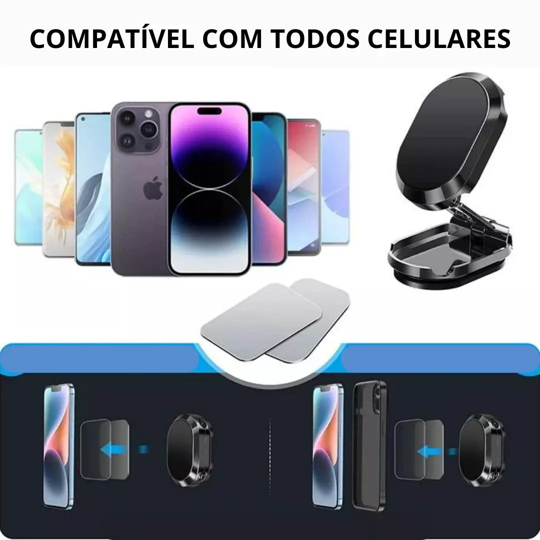 Bump MagFix Premium: Suporte Magnético Veicular